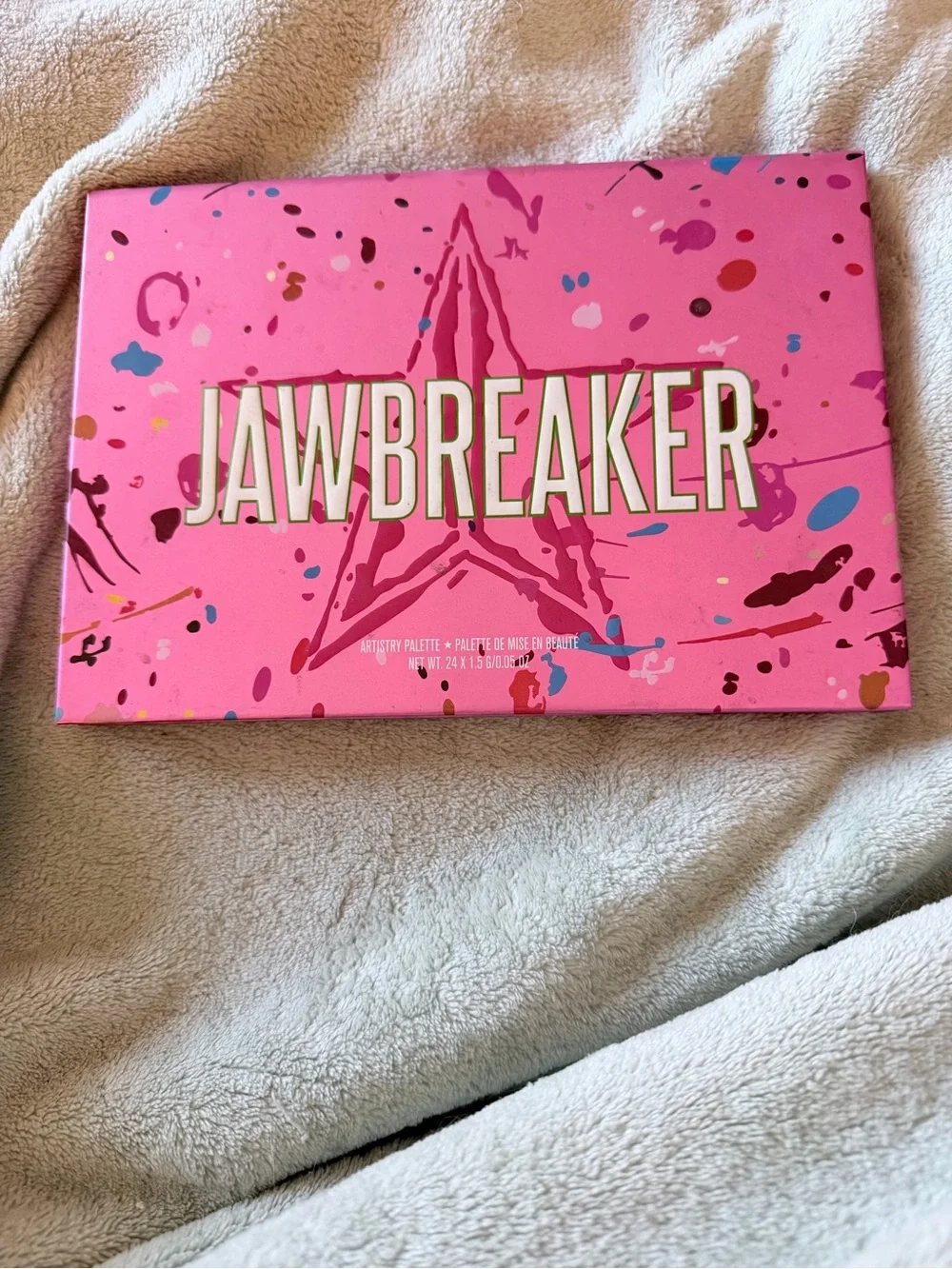 Jeffree Star Cosmetics Jawbreaker Eyeshadow Palette - Lightly Swatched No Box